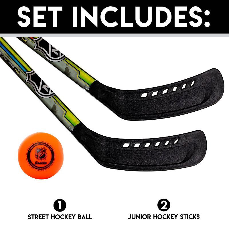 slide 3 of 7, NHL Hockey Starter Set - 3pc: Outdoor Toy Sports for Kids, 3 ct