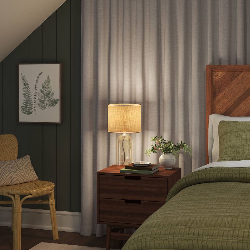 slide 3 of 7, 50"x84" Blackout Velvet Window Curtain Panel Silver - Threshold™: Solid, Lined, Indoor, OEKO-TEX Certified, 1 ct