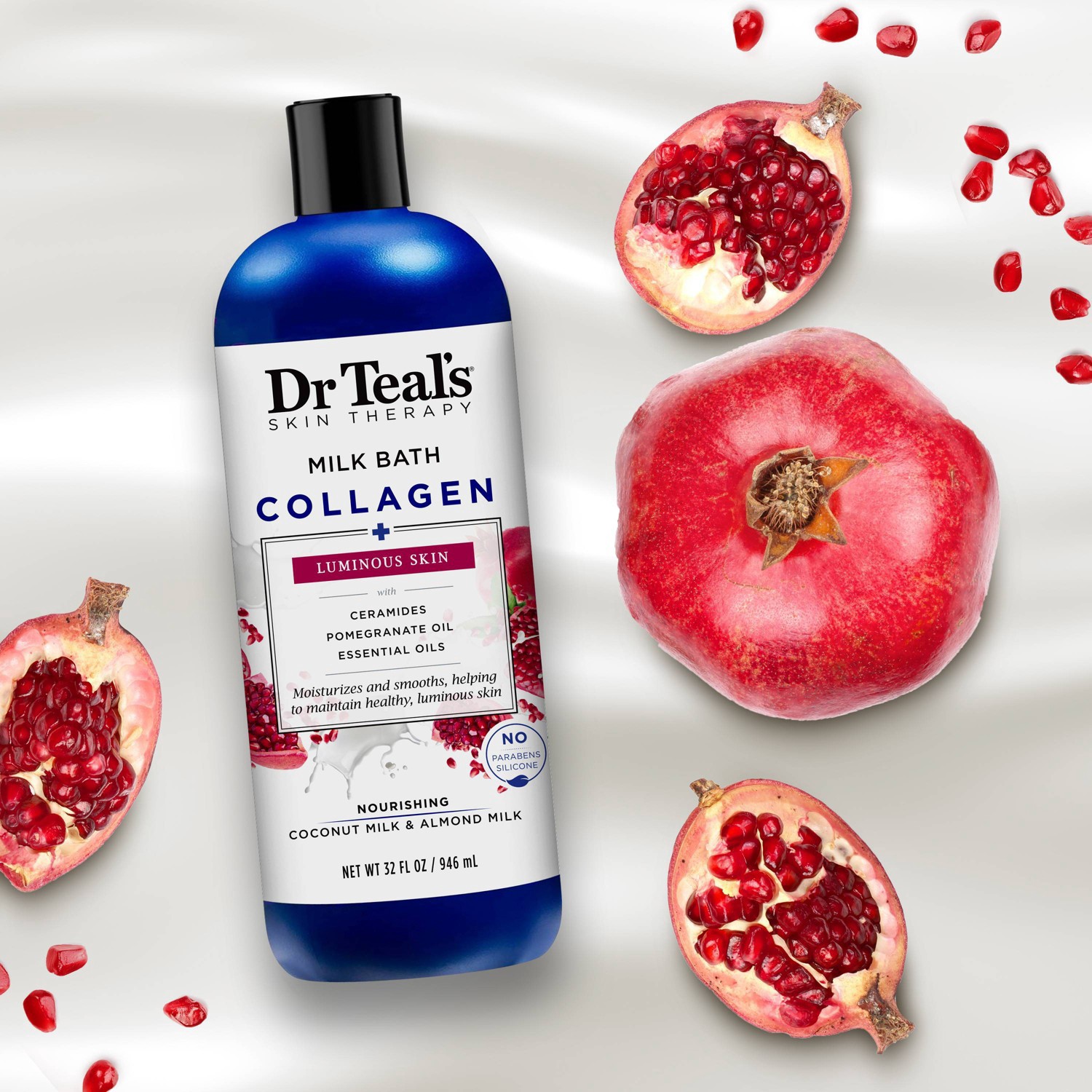 Dr Teal's Dr Teal’s Skin Therapy Collagen Luminous Skin Milk Bath 32