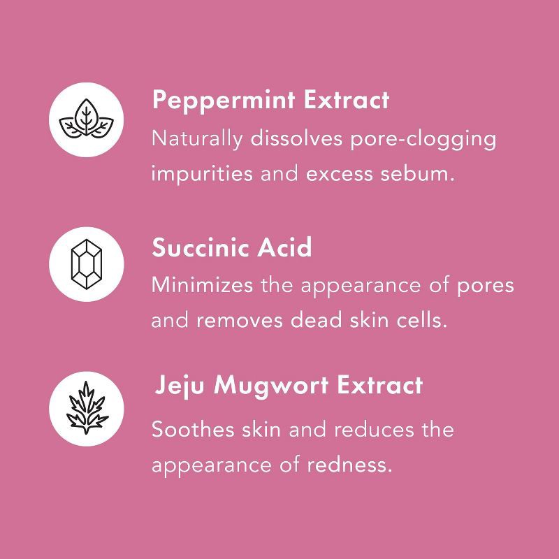 slide 5 of 8, Rael Miracle Patch Blackhead Control 3-Step Pore Melting Nose Strips Pack - 3ct, 3 ct