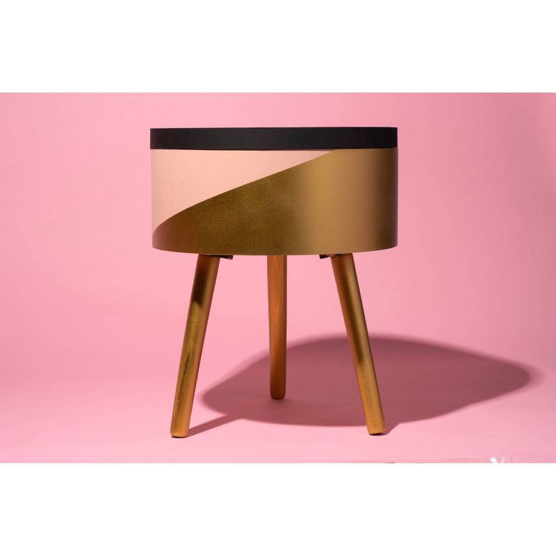 slide 5 of 6, Delta 2 fl oz Ceramcoat Luxe Metallic Paint Gold: Water-Based, Interior & Exterior, Wood & Metal, Quick-Dry, 5 sq ft Coverage, 2 fl oz, 5 sq ft