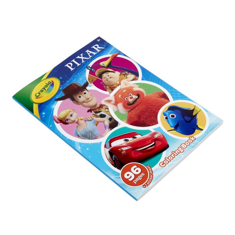 slide 2 of 5, Crayola Disney Pixar Coloring Book, 1 ct