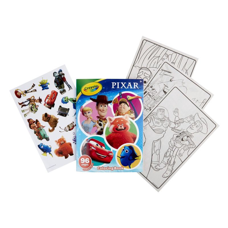 slide 4 of 5, Crayola Disney Pixar Coloring Book, 1 ct