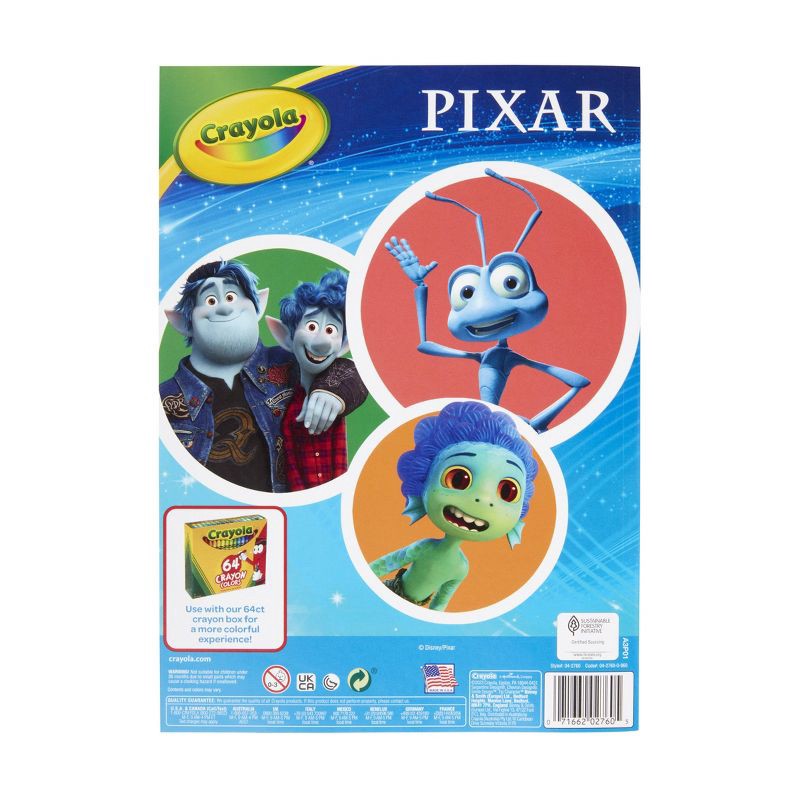 slide 5 of 5, Crayola Disney Pixar Coloring Book, 1 ct