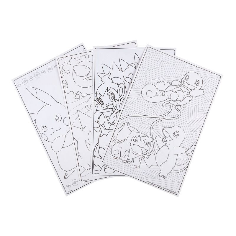 Crayola Pokemon Giant Coloring Pages 1 ct Shipt