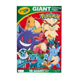 Crayola Pokemon Giant Coloring Pages