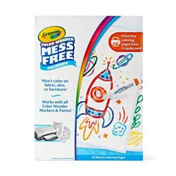 Crayola Color Wonder Refill Book: Mess Free Coloring Sheets for Creative Thinking, Ages 3+, 50 Pages