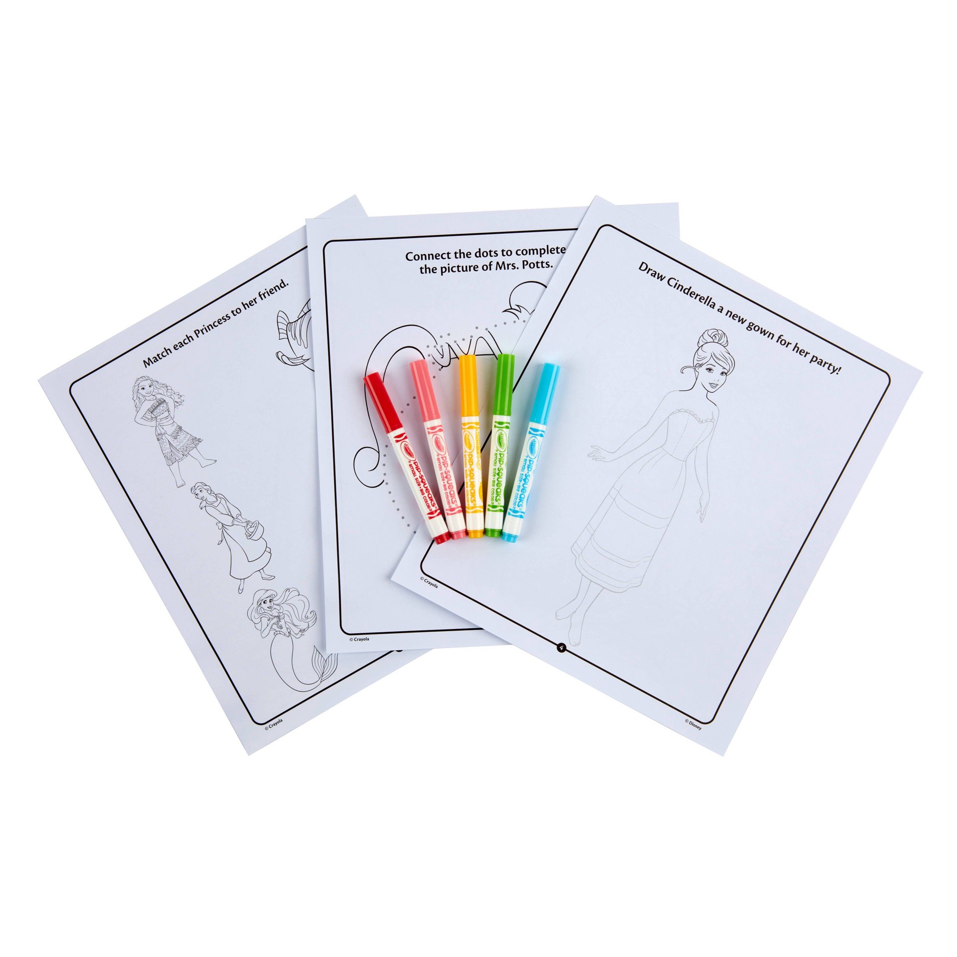 Crayola Princess Color & Sticker Activity Set : Target