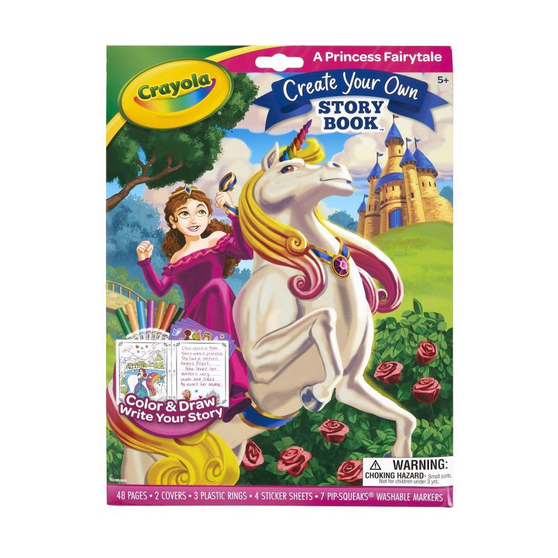 Crayola Fairytale Create Your Own Storybook : Target