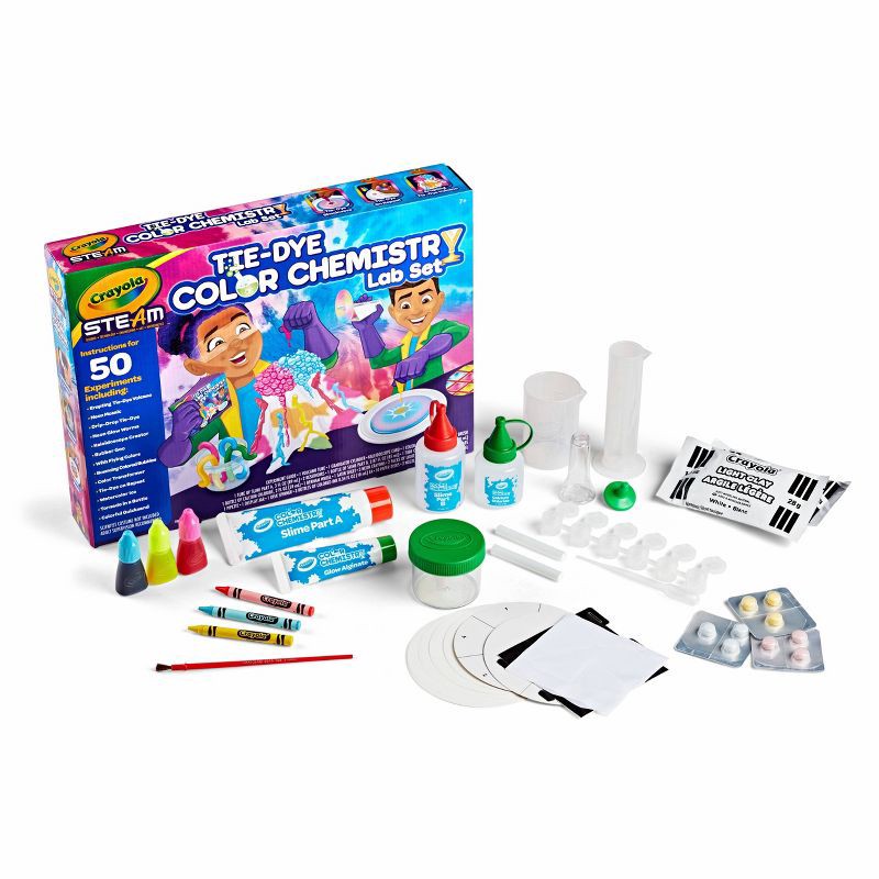 slide 6 of 6, Crayola Color Chemistry Tie Dye Lab Kit, 1 ct