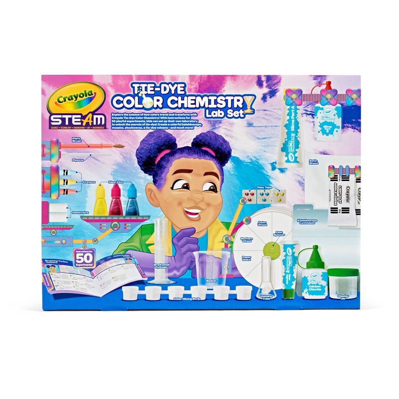 slide 5 of 6, Crayola Color Chemistry Tie Dye Lab Kit, 1 ct