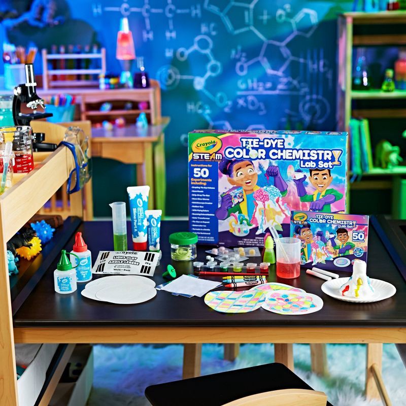 slide 3 of 6, Crayola Color Chemistry Tie Dye Lab Kit, 1 ct