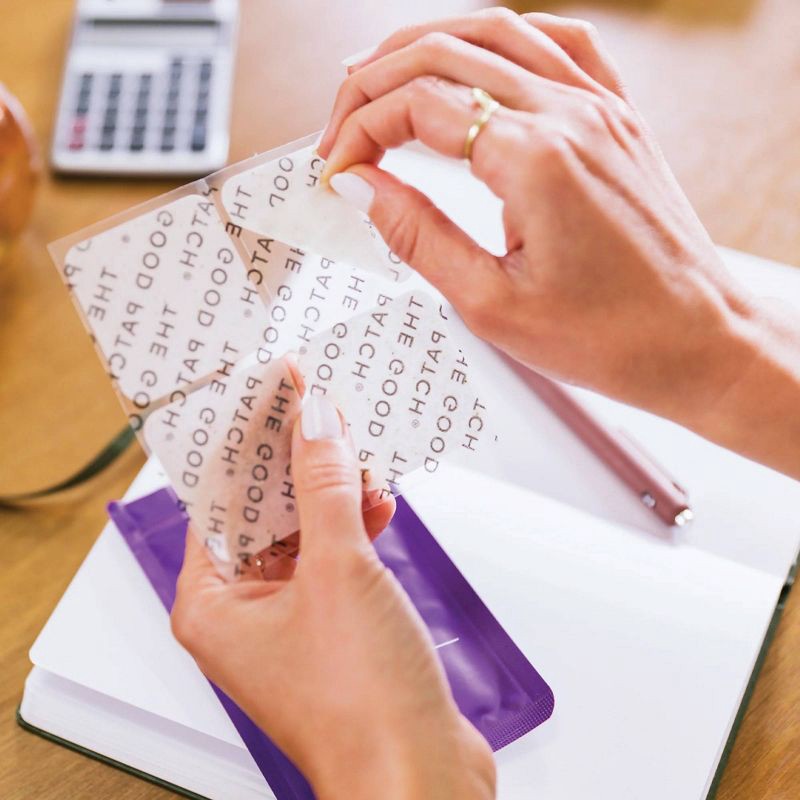 slide 7 of 8, The Good Patch Think Plant-Based Vegan Wellness Patch - 4ct, 4 ct