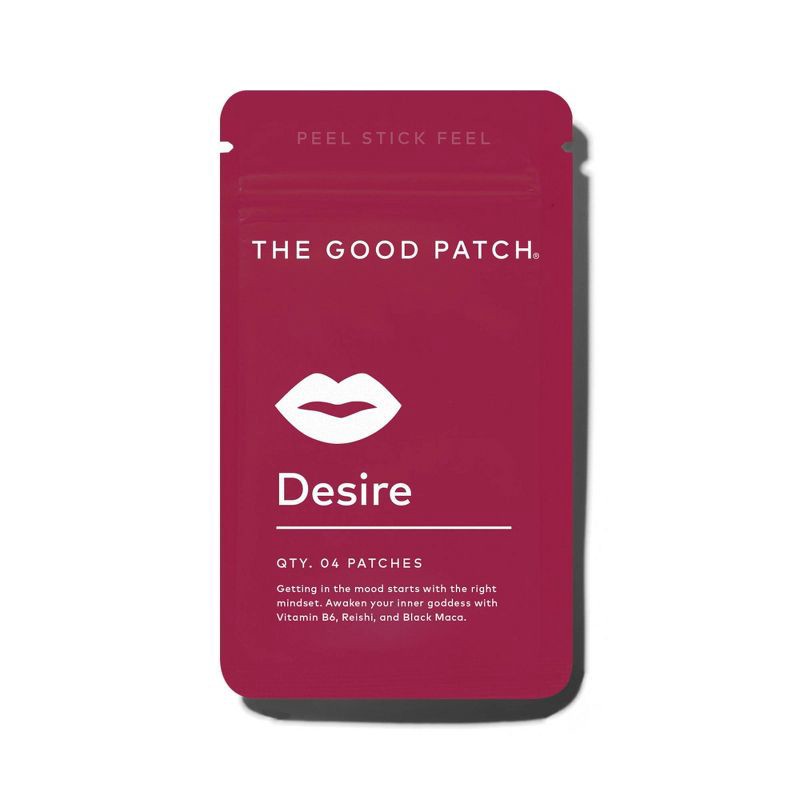 slide 1 of 7, The Good Patch Desire Plant-Based Vegan Wellness Patch - 4ct, 4 ct