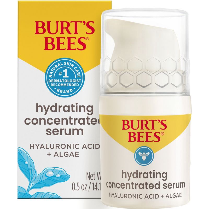 slide 1 of 14, Burt's Bees Hydrating Concentrates Face Serum - 0.5oz, 0.5 oz