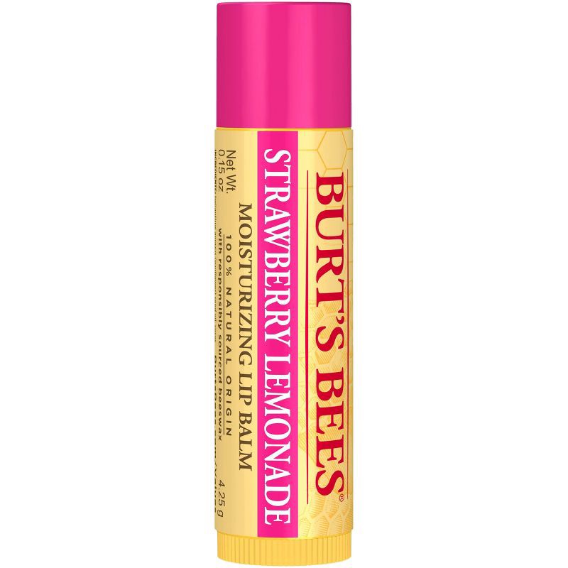 slide 2 of 7, Burt's Bees Strawberry Lemonade Lip Balm - 0.15oz, 0.15 oz