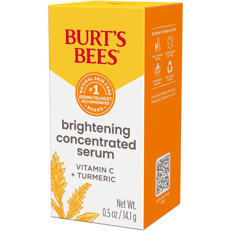 slide 14 of 14, Burt's Bees Brightening Concentrates Face Serum - 0.5oz, 0.5 oz