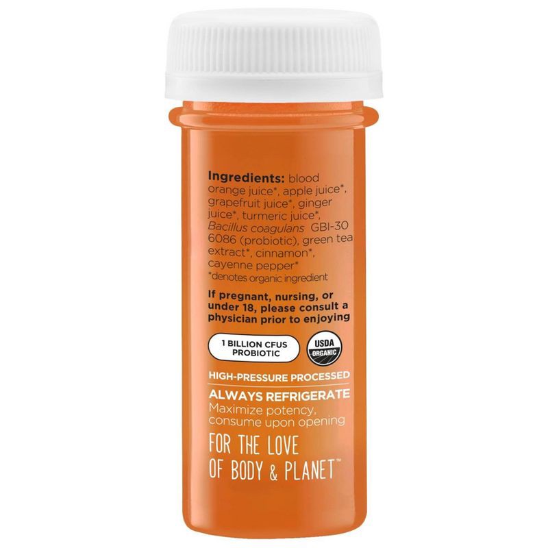 slide 3 of 6, So Good So You Metabolism Citrus Cinnamon Organic Probiotic Shot - 1.7 fl oz, 1.7 fl oz