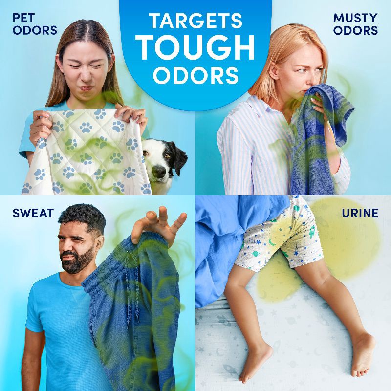 slide 4 of 15, Downy Cool Cotton HE Compatible Rinse & Refresh Laundry Odor Remover and Fabric Softener - 48 fl oz, 48 fl oz