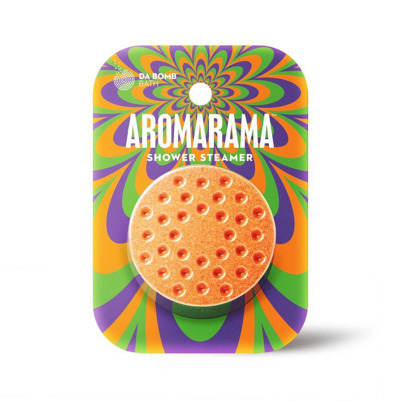 slide 1 of 3, Da Bomb Bath Fizzers Aromarama Tangerine Shower Steamer - 2oz, 2 oz