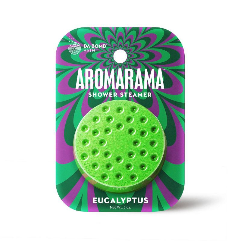 slide 1 of 3, Da Bomb Bath Fizzers Aromarama Eucalyptus Shower Steamer - 2oz, 2 oz