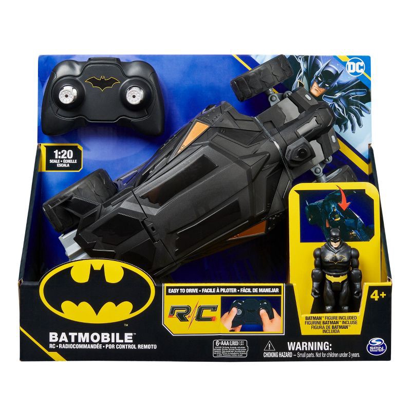 slide 2 of 9, DC Comics 1:20 Scale Batmobile RC, 1 ct
