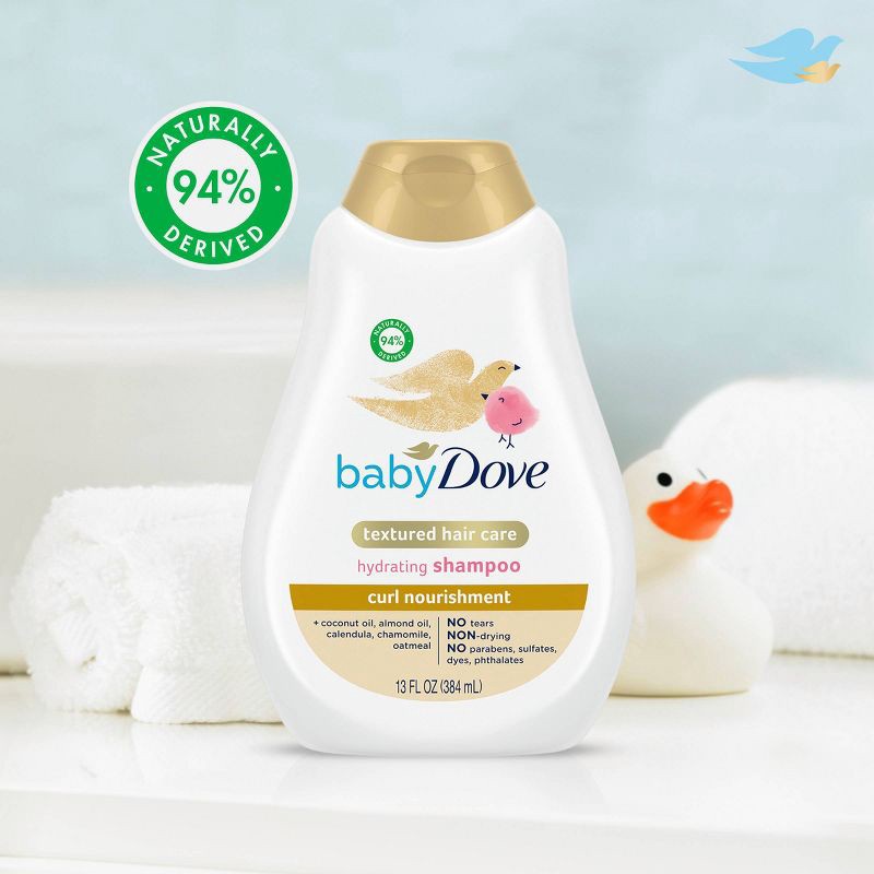 slide 7 of 10, Baby Dove Curl Nourishment Textured Hair Care Hydrating Shampoo - 13 fl oz, 13 fl oz