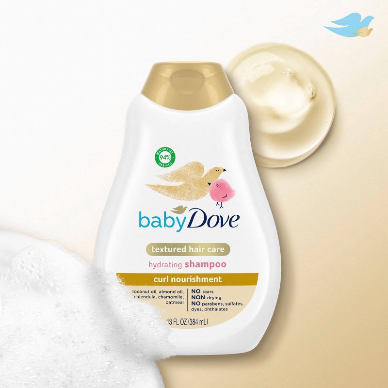 slide 5 of 10, Baby Dove Curl Nourishment Textured Hair Care Hydrating Shampoo - 13 fl oz, 13 fl oz