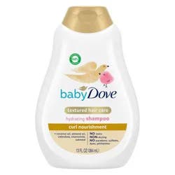 Baby Dove Curl Nourishment Textured Hair Care Hydrating Shampoo - 13 fl oz