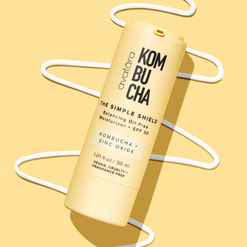 slide 4 of 14, Avatara Kombucha The Simple Shield Face Moisturizer - SPF 30 - 1.01 fl oz, 0 x 1.01 fl oz
