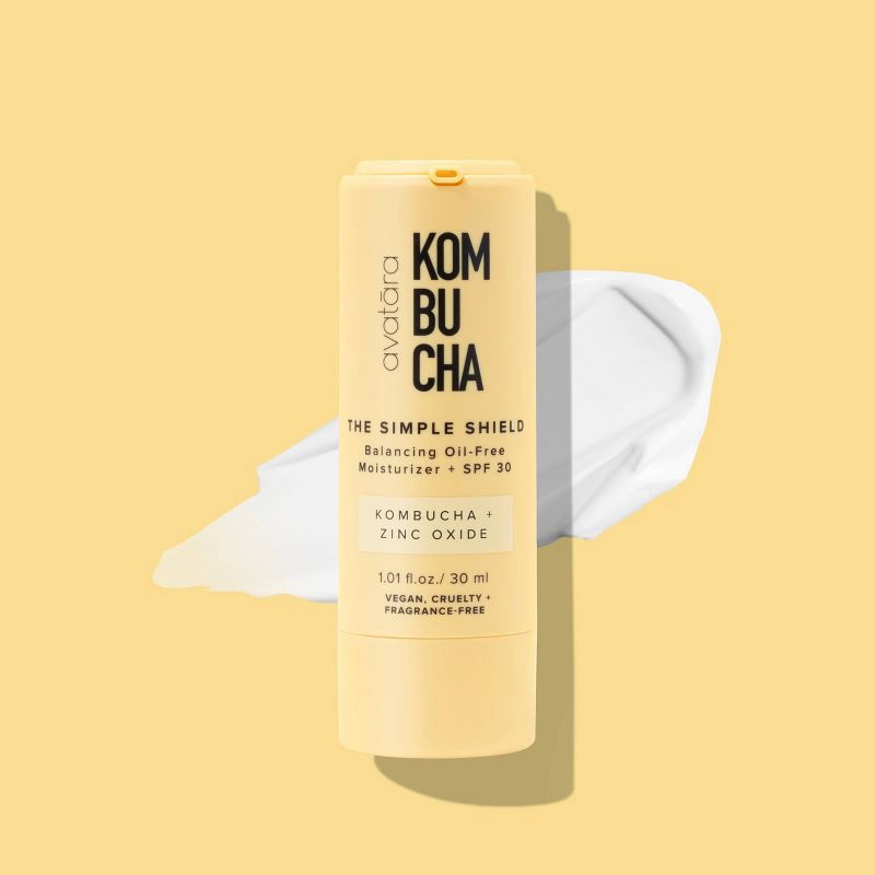 slide 5 of 14, Avatara Kombucha The Simple Shield Face Moisturizer - SPF 30 - 1.01 fl oz, 0 x 1.01 fl oz