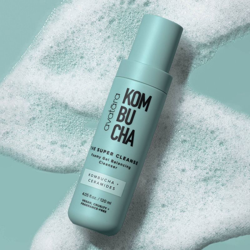slide 13 of 15, Avatara Kombucha The Super Cleanse Facial Cleanser - 4.05 fl oz, 4.05 fl oz