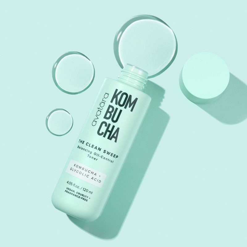 slide 9 of 15, Avatara Kombucha The Clean Sweep Facial Toner - 4.05 fl oz, 4.05 fl oz