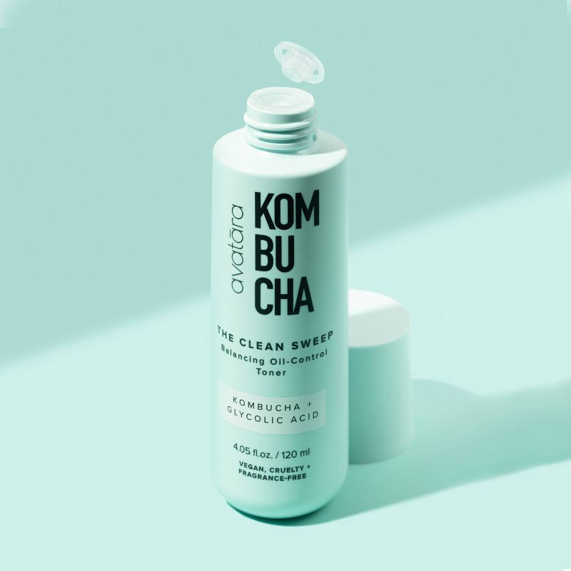 slide 15 of 15, Avatara Kombucha The Clean Sweep Facial Toner - 4.05 fl oz, 4.05 fl oz