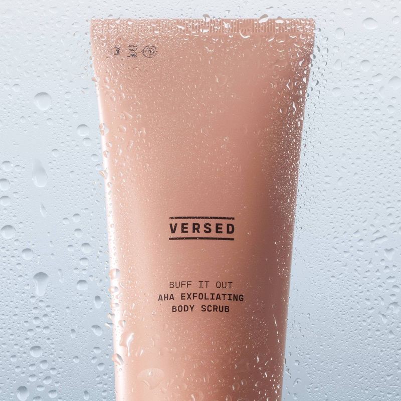 slide 6 of 6, Versed Buff It Out AHA Unscented Exfoliating Body Scrub - 6 fl oz, 6 fl oz