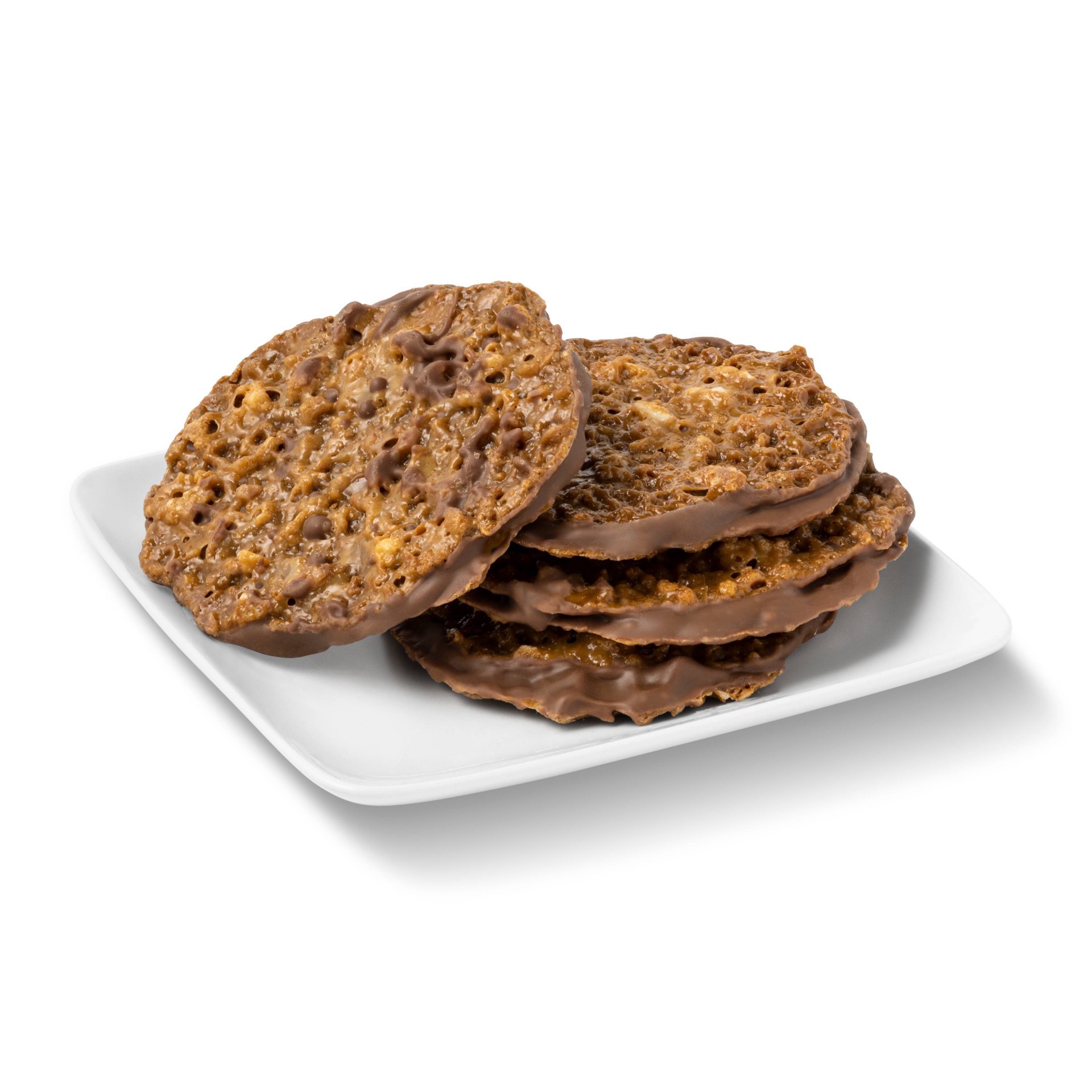 slide 2 of 3, Milk Chocolate Macadamia with Apricot Toffee Wafers - 8oz - Favorite Day, 8 oz