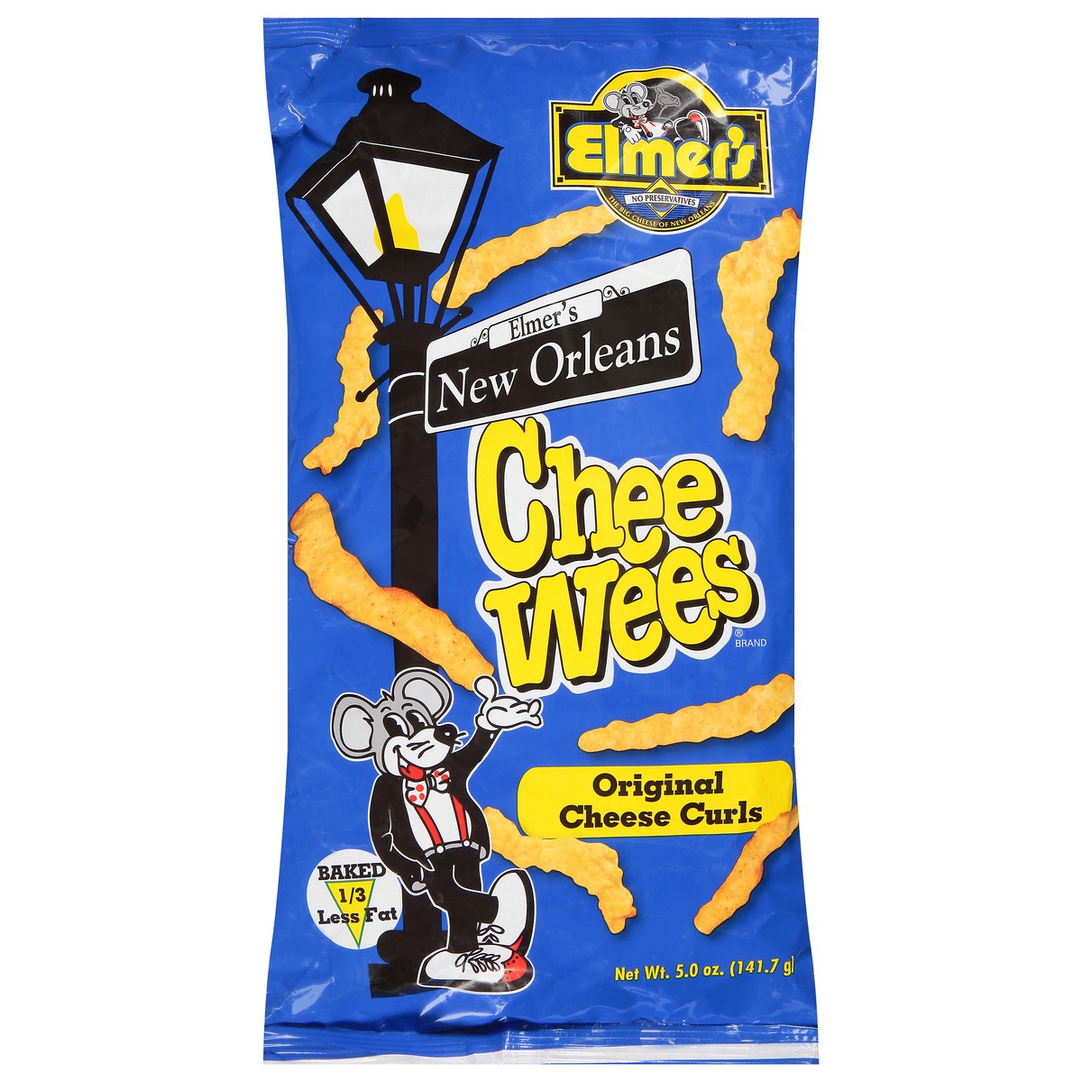 slide 1 of 9, Elmer's Chee-Wees Original, 5.5 oz