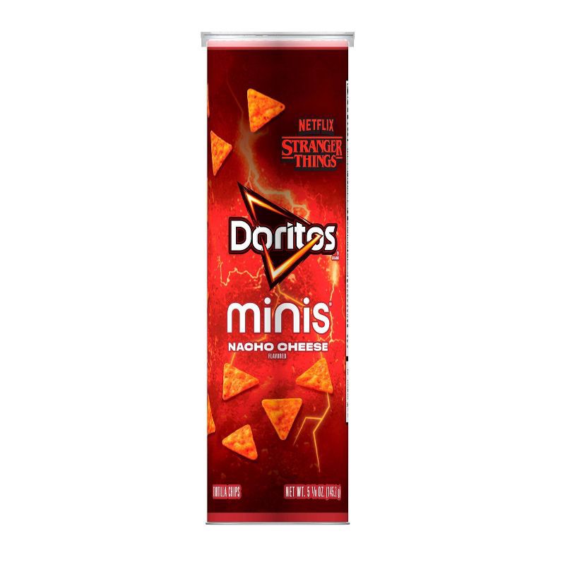 slide 1 of 8, Doritos Minis Nacho Cheese Tortilla Chips - 5.12oz, 5.12 oz