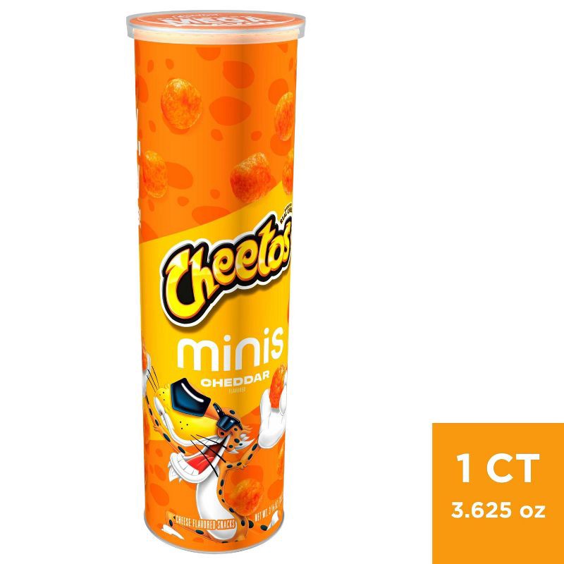 slide 1 of 6, Cheetos Minis Cheddar Bites – 3.62oz, 3.62 oz