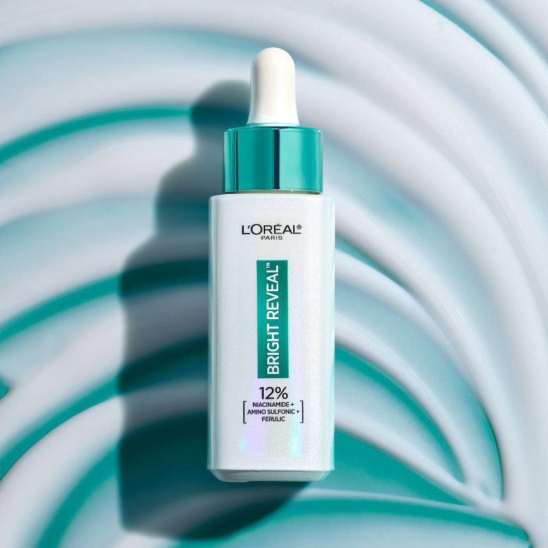 slide 2 of 11, L'Oreal Paris Bright Reveal 12% Niacinamide Dark Spot Serum - 1 floz, 1 ct