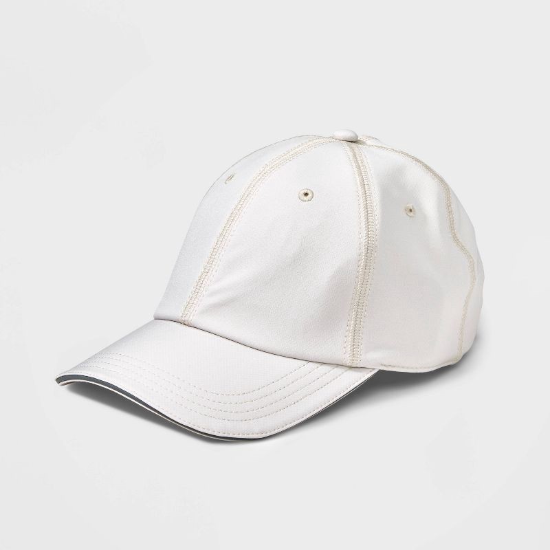 slide 1 of 3, Baseball Hat - All In Motion™ Beige One Size: Lightweight Adjustable Woven Cap, 1 ct