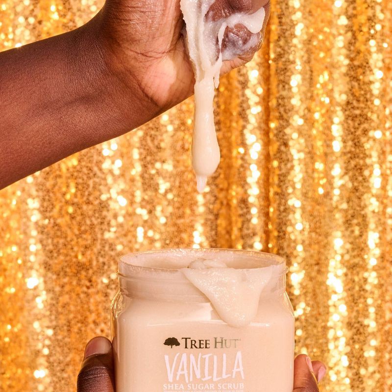slide 5 of 9, Tree Hut Shea Sugar Vanilla Body Scrub - 18oz, 18 oz