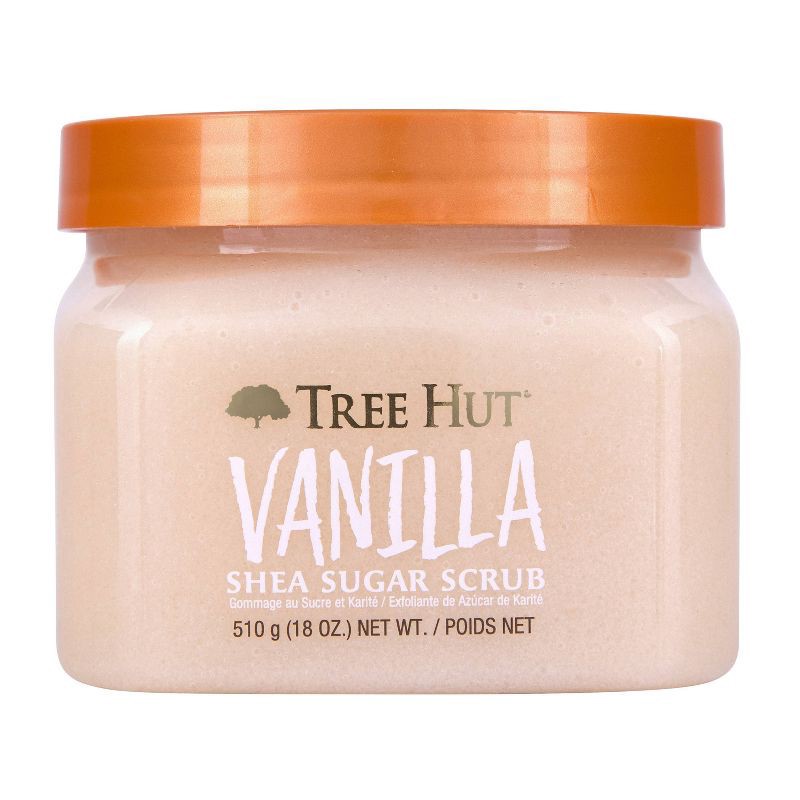 slide 1 of 8, Tree Hut Shea Sugar Vanilla & Jasmine Body Scrub - 18oz, 18 oz