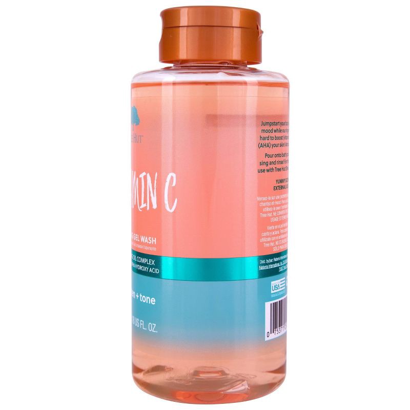 slide 4 of 10, Tree Hut Vitamin C Foaming Gel Body Wash - Grapefruit, Orange, Citrus & Lemon - 18 fl oz, 18 fl oz