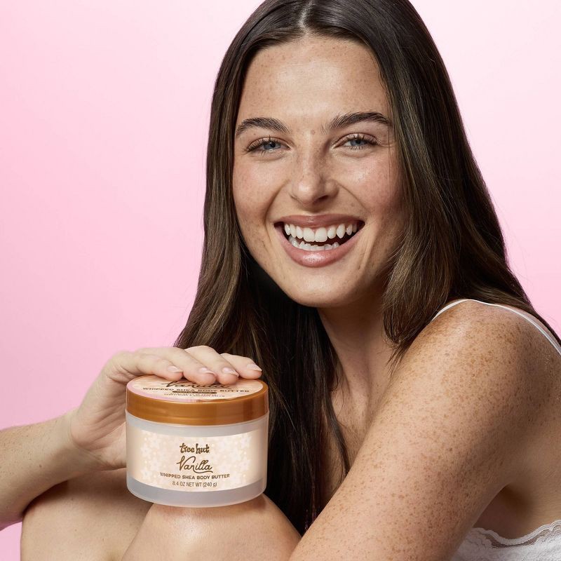 slide 4 of 8, Tree Hut Vanilla Whipped Shea Body Butter Jasmine & Vanilla - 8.4oz, 8.4 oz