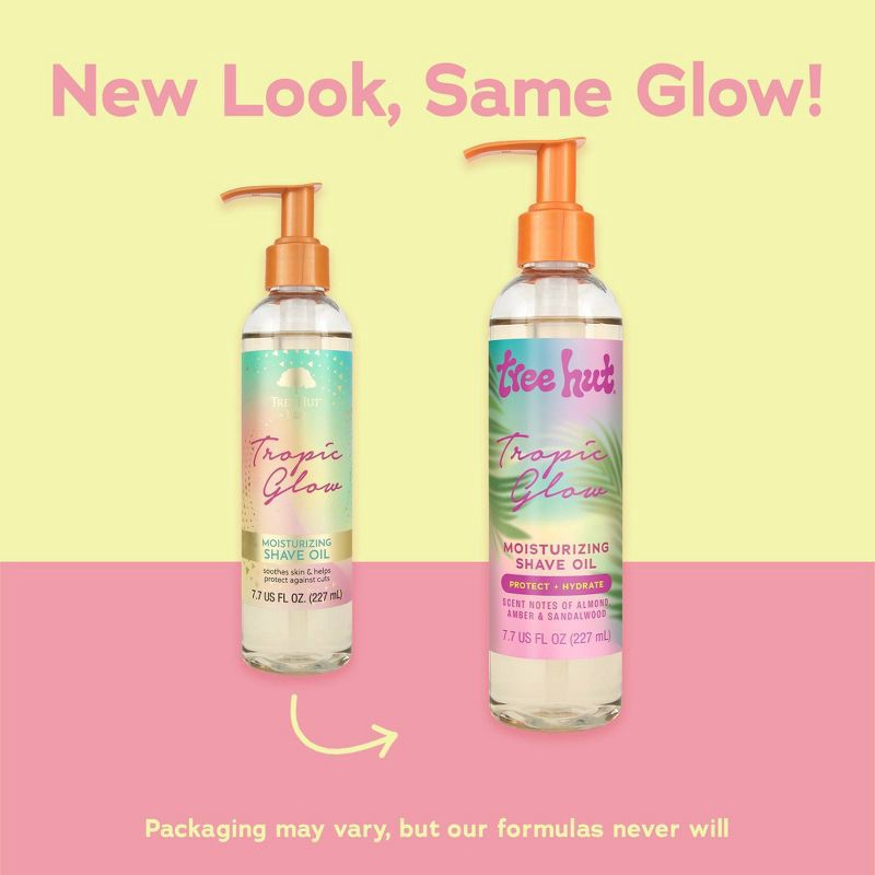 slide 3 of 11, Tree Hut Bare Tropic Glow Moisturizing Shave Oil - Tropical - 7.7 fl oz, 7.7 fl oz