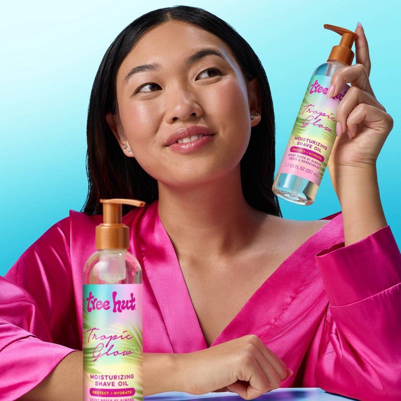 slide 5 of 11, Tree Hut Bare Tropic Glow Moisturizing Shave Oil - Tropical - 7.7 fl oz, 7.7 fl oz