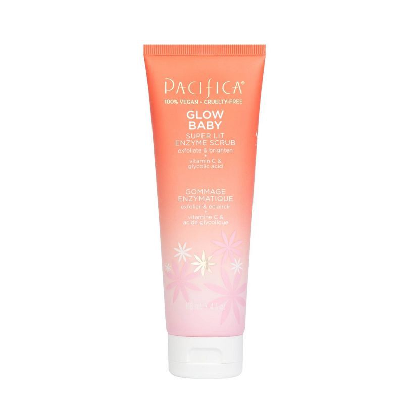 slide 1 of 1, Pacifica Glow Baby Super Lit Enzyme Face Scrub - Orange Citrus - 4 fl oz, 4 fl oz