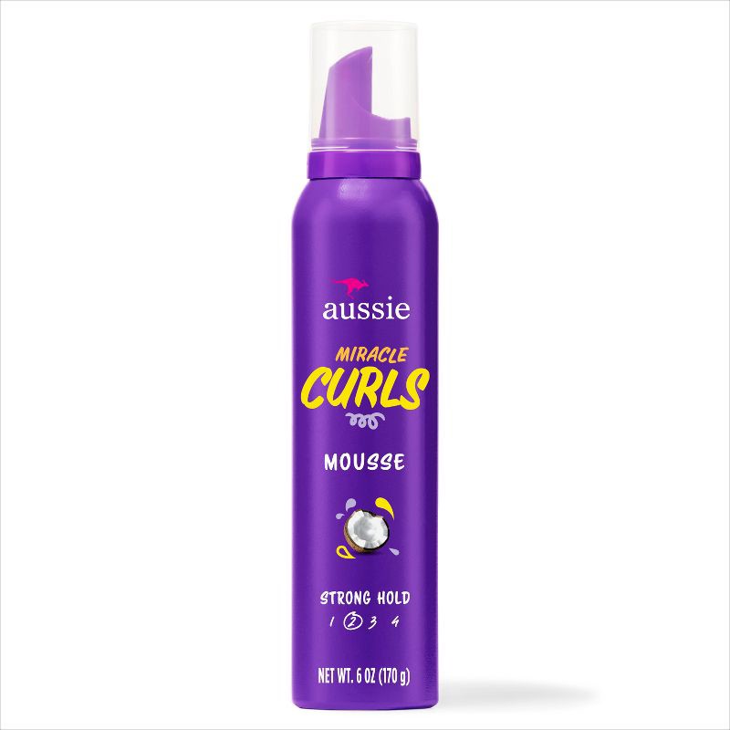 slide 1 of 9, Aussie Miracle Curls Hair Mousse - 6oz, 6 oz