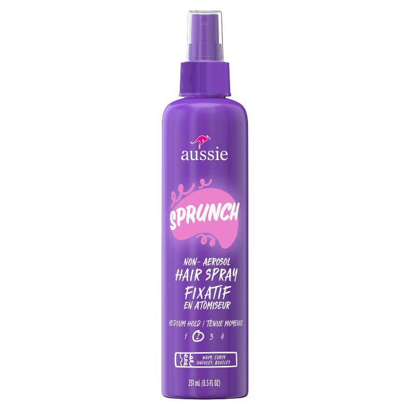 slide 9 of 10, Aussie Sprunch Non-Aerosol Hair Spray - 8.5 fl oz, 8.5 fl oz